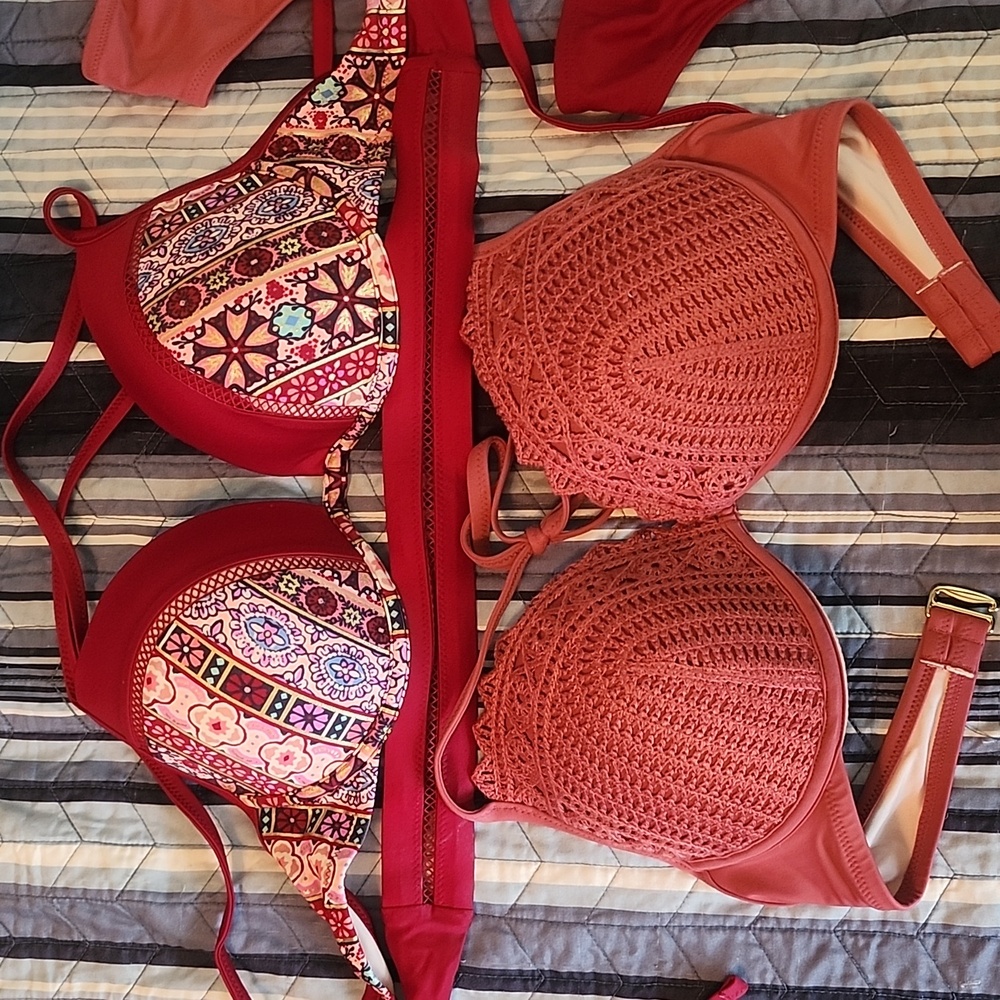 Patterned Bathing Suits